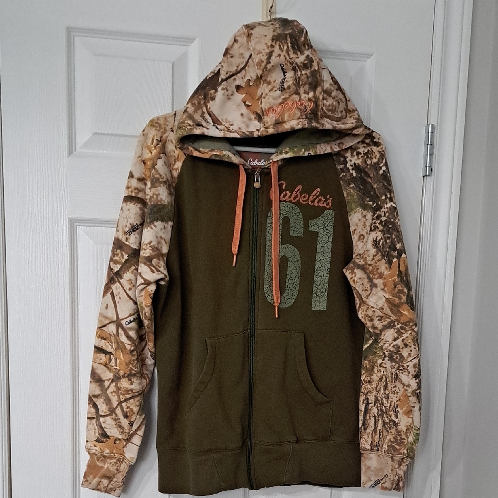 Cabelas ZipUp Hoodie M